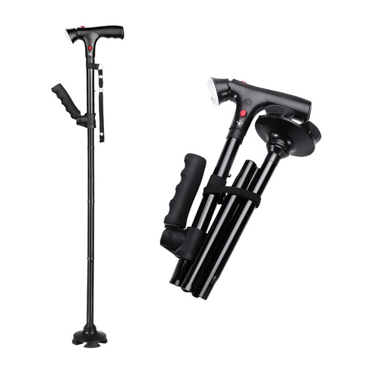 BalanceGuard Elite -  Walking stick, Folding Canes for Seniors & Adults