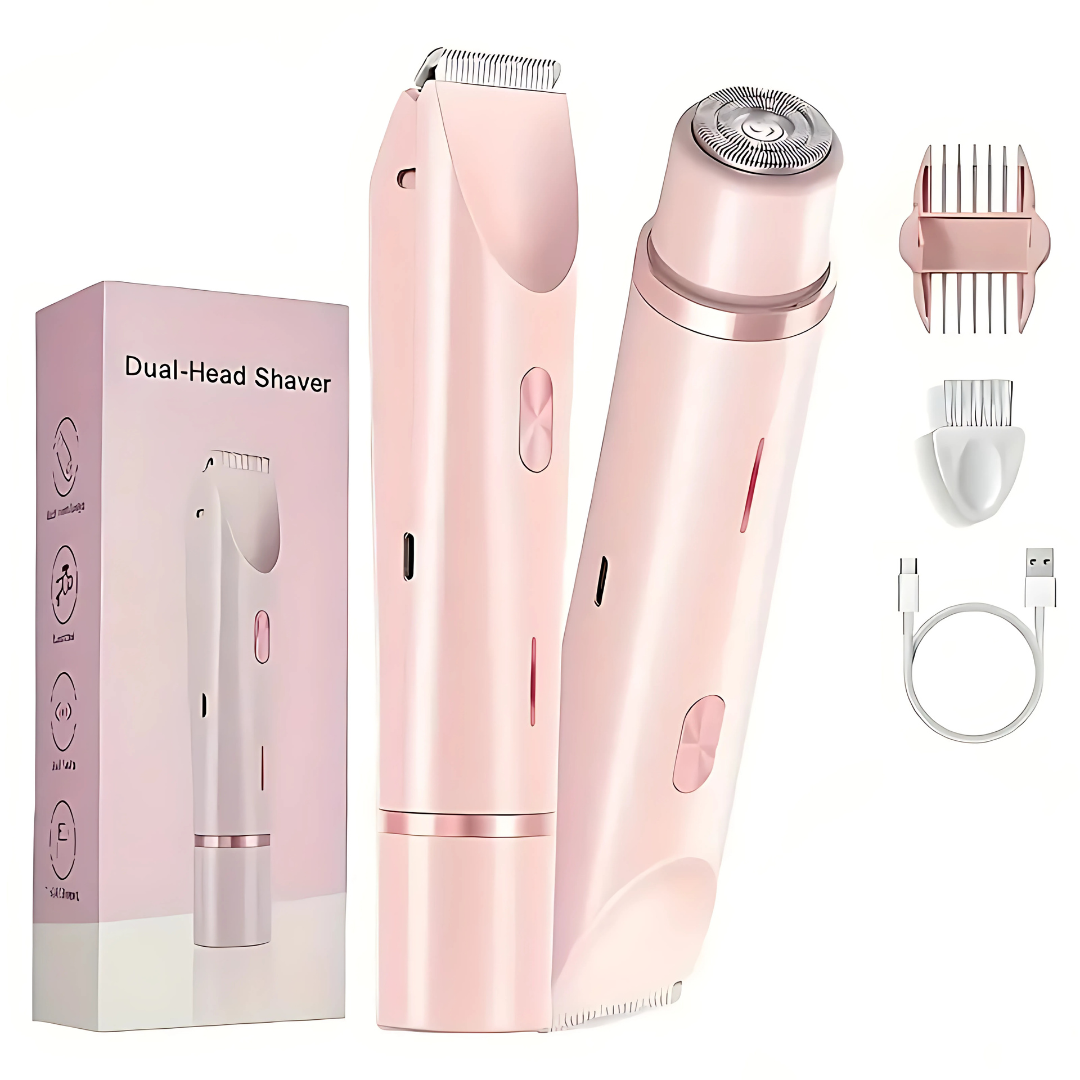 Barely™ - Bikini Trimir,  Body Shaver & Hair Remover for Smooth